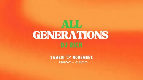 ALL GENERATIONS // MOREX CUSTOM HOUSE