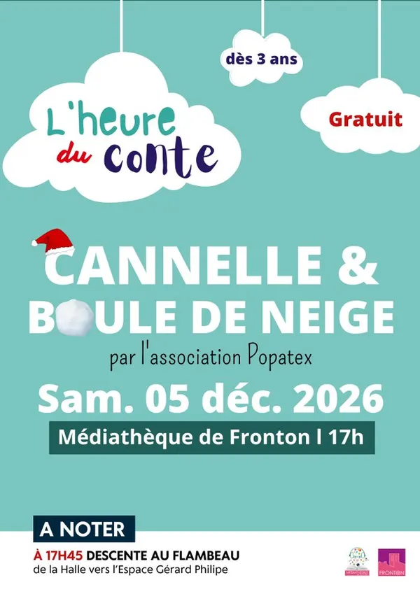 Heure du Conte de Noël : Cannelle & Boule de Neige