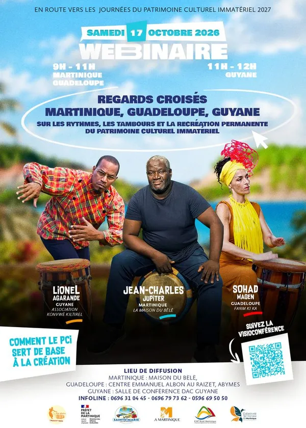 [Conférence] REGARDS CROISÉS : MARTINIQUE, GUADELOUPE, GUYANE